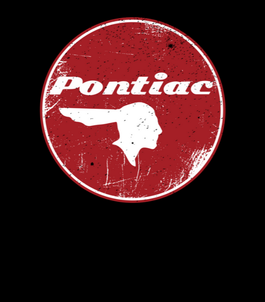 Distressed Classic Pontiac Logo